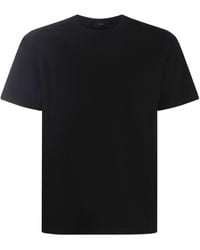 Herno - Logo Patch Crewneck T-Shirt - Lyst