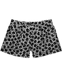 Moschino - Logo Detail Shorts - Lyst
