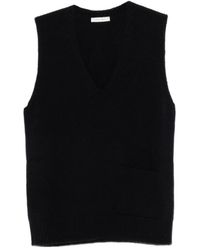 The Row - Marte Ribbed-Knit Vest - Lyst