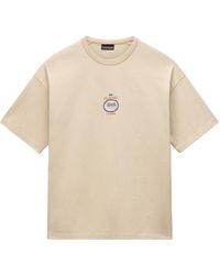 Napapijri - Logo Crew-Neck T-Shirt - Lyst