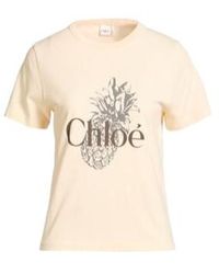 Chloé - Crew Neck Short-Sleeve Tee - Lyst