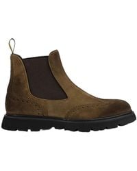 Doucal's - Round-Toe Slip-On Boots - Lyst