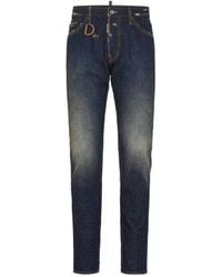 DSquared² - Dark Desert Dust Wash Cool Guy Distressed Jeans - Lyst