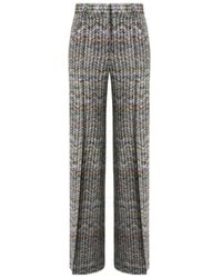 Missoni - Zigzag-Knit Sequin-Embellished Trousers - Lyst