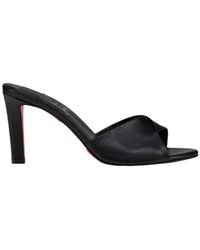 Christian Louboutin - Fanny Slide Heeled Mules - Lyst