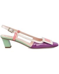 Roger Vivier - Belle Vivier Slingback Pumps - Lyst