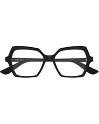 McQueen - Eyewear Geometric Frame Glasses - Lyst