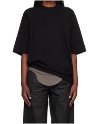 Rick Owens - Jumbo Short-Sleeve T-Shirt - Lyst