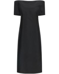 Jil Sander - Off-The-Shoulder Dress - Lyst