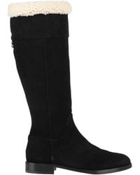 Dolce & Gabbana - Two-Tone Leather Platform Boots - Lyst