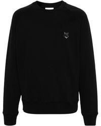 Maison Kitsuné - Maison Kitsuné Bold Fox Head Patch Oversize Sweatshirt - Lyst