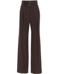 Marella - Maranta High-Waist Wide-Leg Pants - Lyst