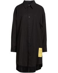 MM6 by Maison Margiela - Minimalist Long-Sleeve Shirt Dress - Lyst