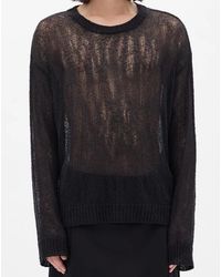 Ann Demeulemeester - Joas Comfort Crew Neck Sweater - Lyst