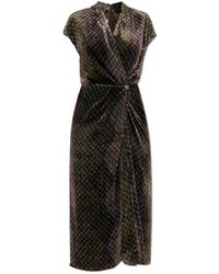 Dries Van Noten - Short Sleeve Dress - Lyst