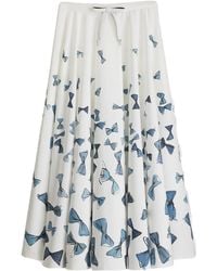 Dior - Iviera Mid-Length Flared Skirt - Lyst