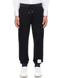 Thom Browne - Drawstring Knitted Track Pants - Lyst