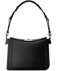Lanvin - Compagnon Leather Shoulder Bag - Lyst