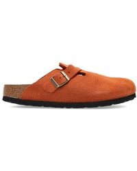 Birkenstock - Boston Buckle Strap Mules - Lyst