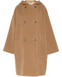 Weekend by Maxmara - Wool And Alpaca Beaver Cloth Coat - Lyst