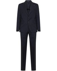 Tagliatore - Virgin Wool Single-Breasted Vesuvio Suit - Lyst