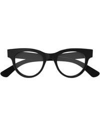 Gucci - Eyewear Round Frame Glasses - Lyst