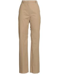 Sportmax - Solid-Color Straight-Leg Pants - Lyst