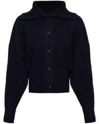 AllSaints - Caron Ribbed Button-Up Cardigan - Lyst