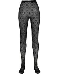 Marine Serre - All-Over Moon Printed Tights - Lyst