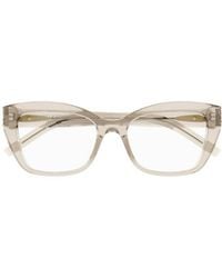 Saint Laurent - Eyewear Sl M117 Rectangular Glasses - Lyst