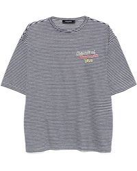DSquared² - Summer Lovers Logo Embroidered T-Shirt - Lyst