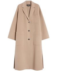 Weekend by Maxmara - Wool-Blend Single-Breasted Coat - Lyst