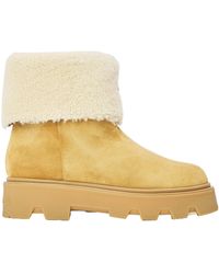 Moncler - Solid Color Ankle Boots - Lyst