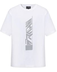 Emporio Armani - Graphic-Print T-Shirt - Lyst