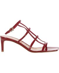 Gianvito Rossi - Mondry 55Mm Leather Sandals - Lyst