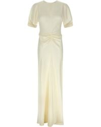 Victoria Beckham - Isabella Draped Dress - Lyst