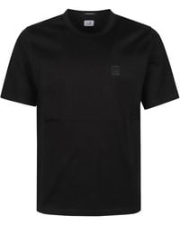 C.P. Company - Logo-Patch T-Shirt - Lyst
