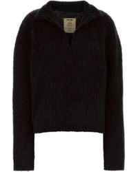 Uma Wang - Long-Sleeved Knitted Pullover - Lyst