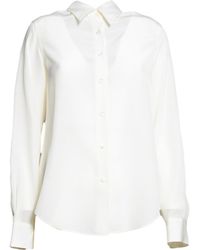 Aspesi - Buckle Long-Sleeved Shirt - Lyst