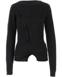 Jacquemus - Cut Out Detailed Knitted T-Shirt - Lyst