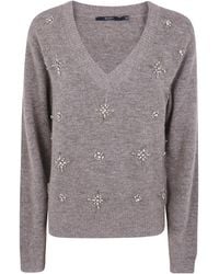 Seventy - V-Neck Jumper - Lyst