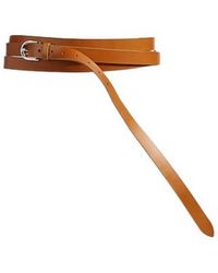 Isabel Marant - Solid Color Buckle Belt - Lyst