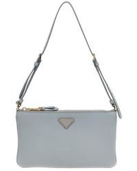 Prada - Leather Pouch - Lyst