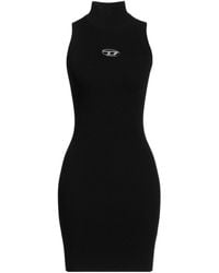 DIESEL - Sleeveless Turtleneck Slim Fit Dress - Lyst