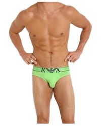 Emporio Armani - Logo Detail Panties - Lyst