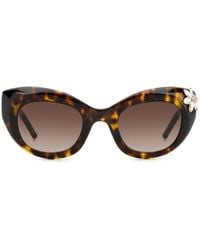 Carolina Herrera - Cat Eye Frame Full Rim Sunglasses - Lyst