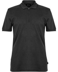 BOSS - Classic Versatile Shortsleeve Top - Lyst