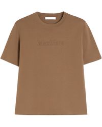 Max Mara - Adelio Crewneck Short-Sleeved T-Shirt - Lyst