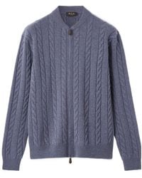 Loro Piana - Cedar Bomber Cardigan - Lyst