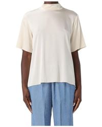 forte_forte - Short-Sleeve Blouse - Lyst